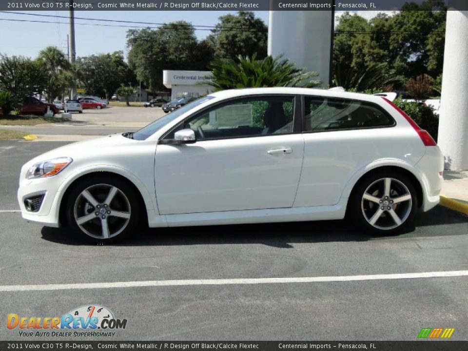 Cosmic White Metallic 2011 Volvo C30 T5 R-Design Photo #19
