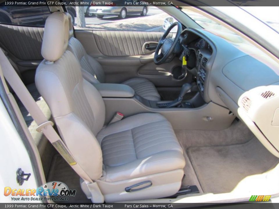 Dark Taupe Interior - 1999 Pontiac Grand Prix GTP Coupe Photo #9