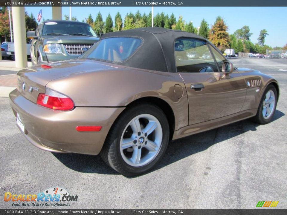 2000 BMW Z3 2.3 Roadster Impala Brown Metallic / Impala Brown Photo #3