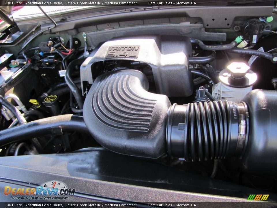 2001 Ford Expedition Eddie Bauer 5.4 Liter SOHC 16-Valve Triton V8 Engine Photo #17