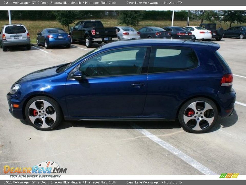 Shadow Blue Metallic 2011 Volkswagen GTI 2 Door Photo #4