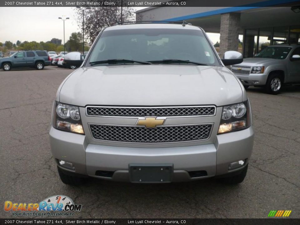 2007 Chevrolet Tahoe Z71 4x4 Silver Birch Metallic / Ebony Photo #3