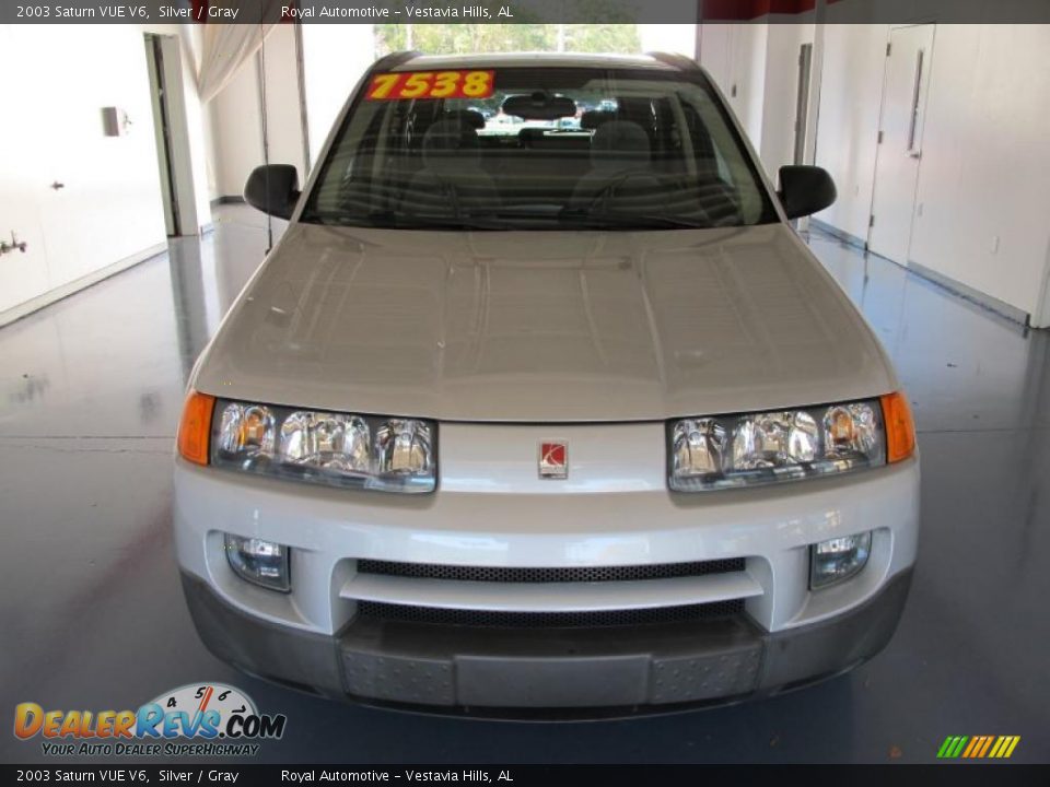 2003 Saturn VUE V6 Silver / Gray Photo #6