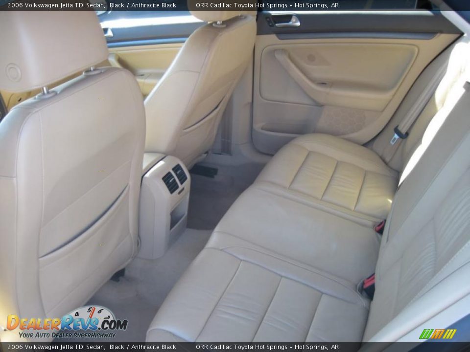 Anthracite Black Interior 2006 Volkswagen Jetta Tdi Sedan