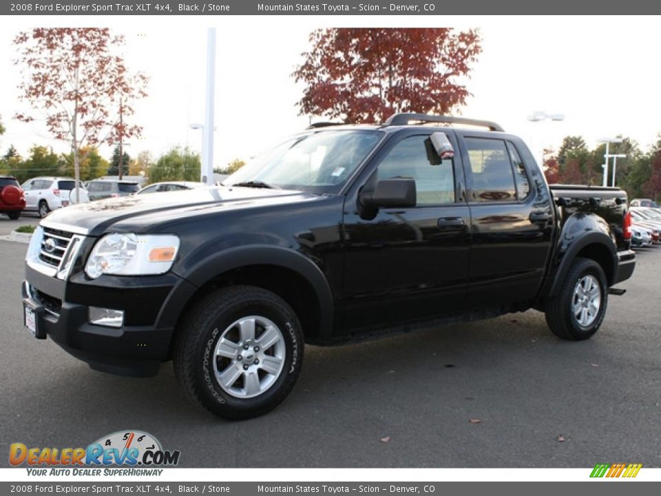 2008 Ford Explorer Sport Trac XLT 4x4 Black / Stone Photo #5