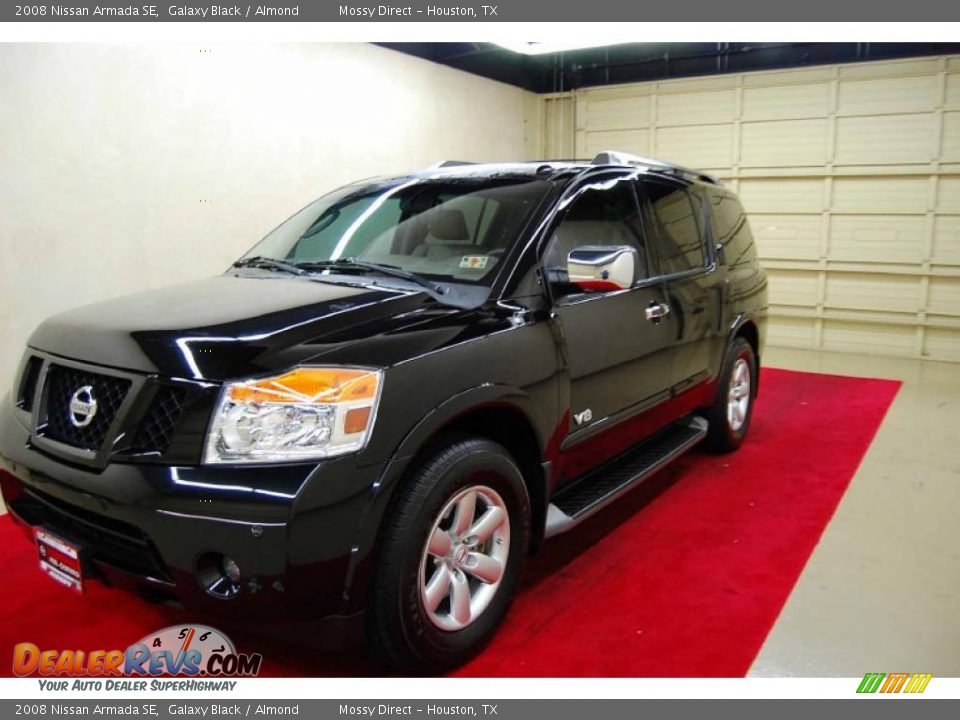 2008 Nissan armada black #3