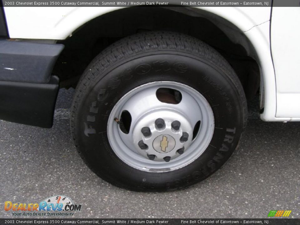 2003 Chevrolet Express 3500 Cutaway Commercial Summit White / Medium Dark Pewter Photo #3
