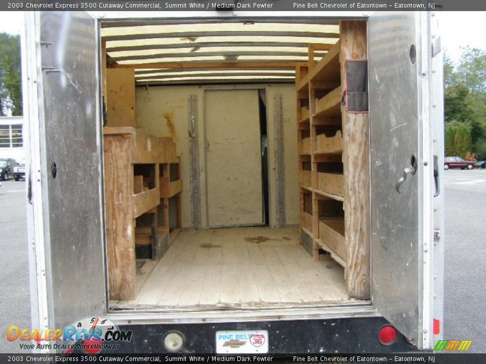 2003 Chevrolet Express 3500 Cutaway Commercial Summit White / Medium Dark Pewter Photo #7