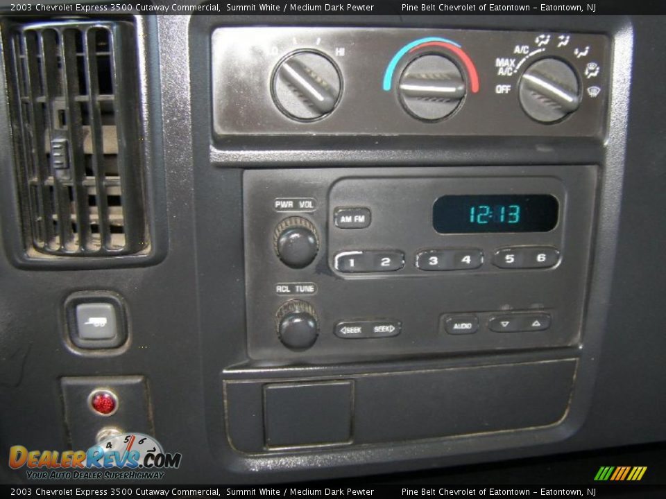 2003 Chevrolet Express 3500 Cutaway Commercial Summit White / Medium Dark Pewter Photo #13