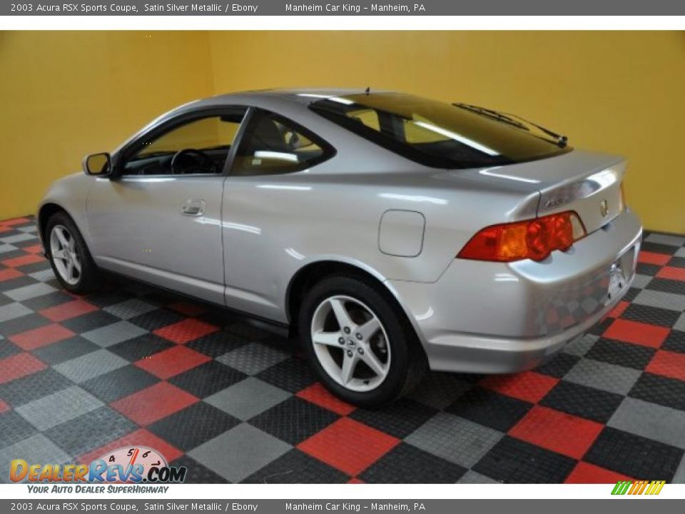 2003 Acura RSX Sports Coupe Satin Silver Metallic / Ebony Photo #3