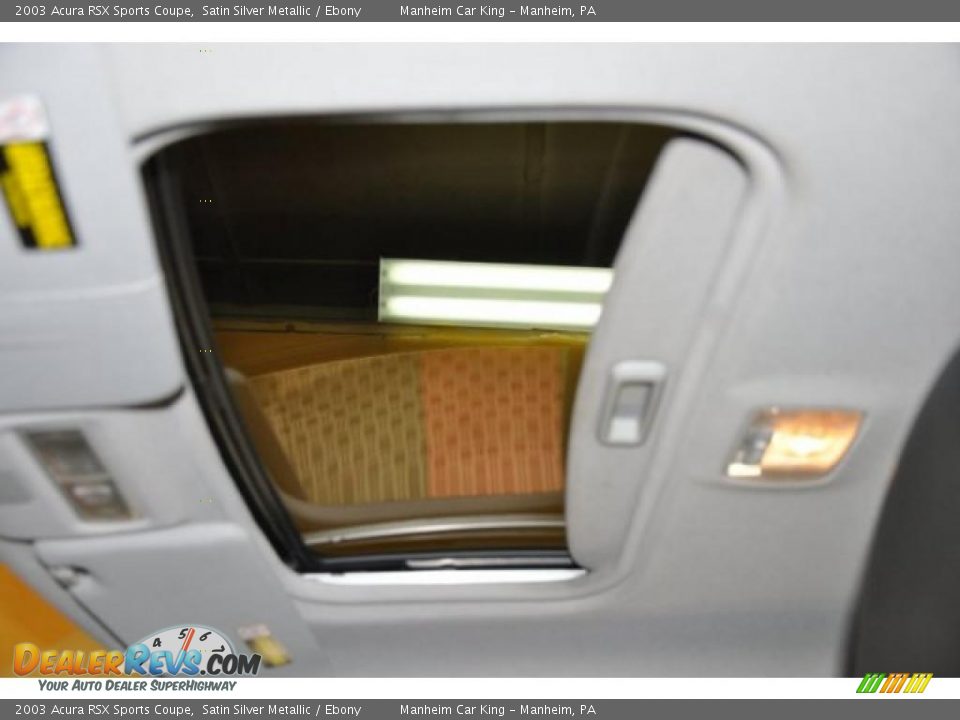 Sunroof of 2003 Acura RSX Sports Coupe Photo #8