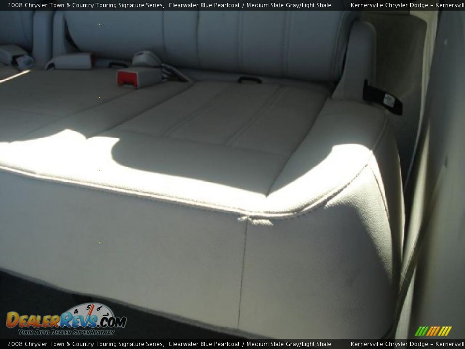 2008 Chrysler Town & Country Touring Signature Series Clearwater Blue Pearlcoat / Medium Slate Gray/Light Shale Photo #14