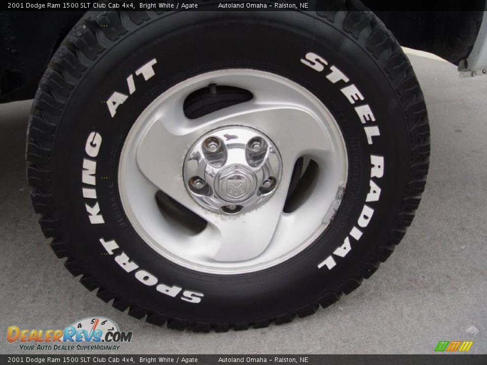 2001 Dodge Ram 1500 SLT Club Cab 4x4 Wheel Photo #19