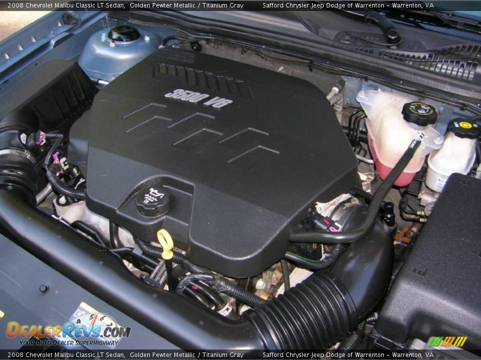 2008 Chevrolet Malibu Classic LT Sedan 3.5 Liter OHV 12V V6 Engine Photo 12
