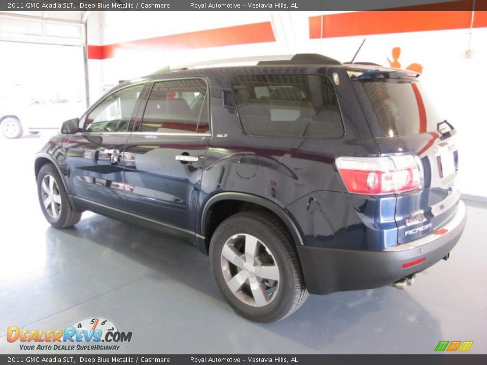 2011 Gmc acadia deep blue metallic #5