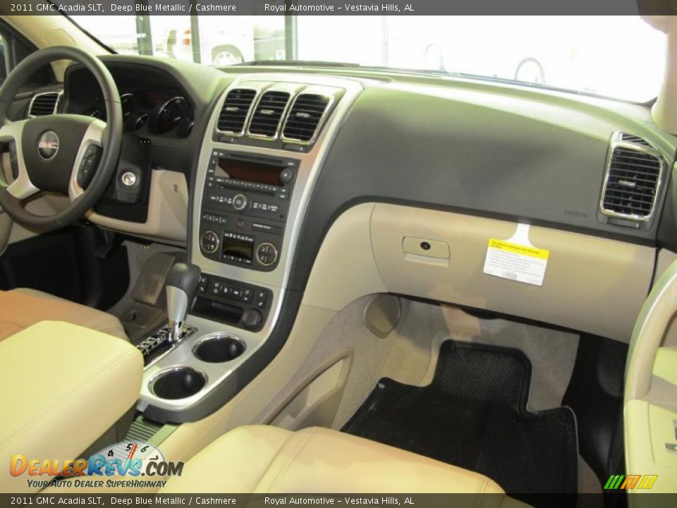 Cashmere Interior - 2011 GMC Acadia SLT Photo #9