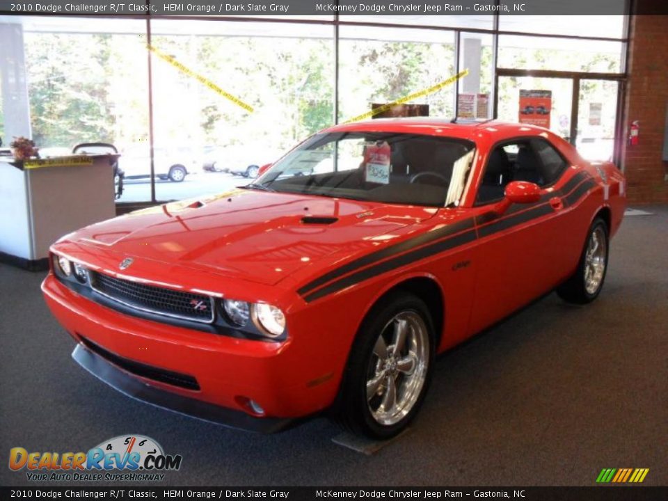 2010 Dodge Challenger R/T Classic HEMI Orange / Dark Slate Gray Photo #1