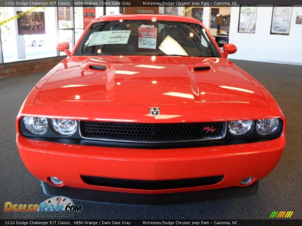 2010 Dodge Challenger R/T Classic HEMI Orange / Dark Slate Gray Photo #5