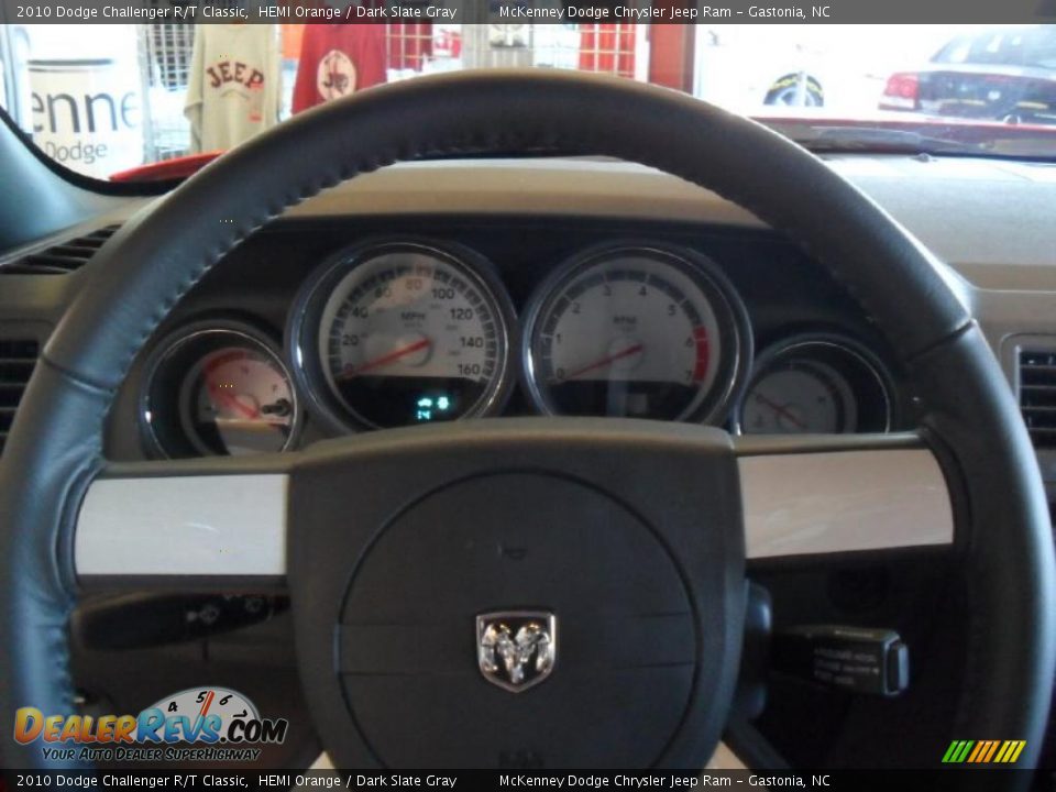 2010 Dodge Challenger R/T Classic HEMI Orange / Dark Slate Gray Photo #11