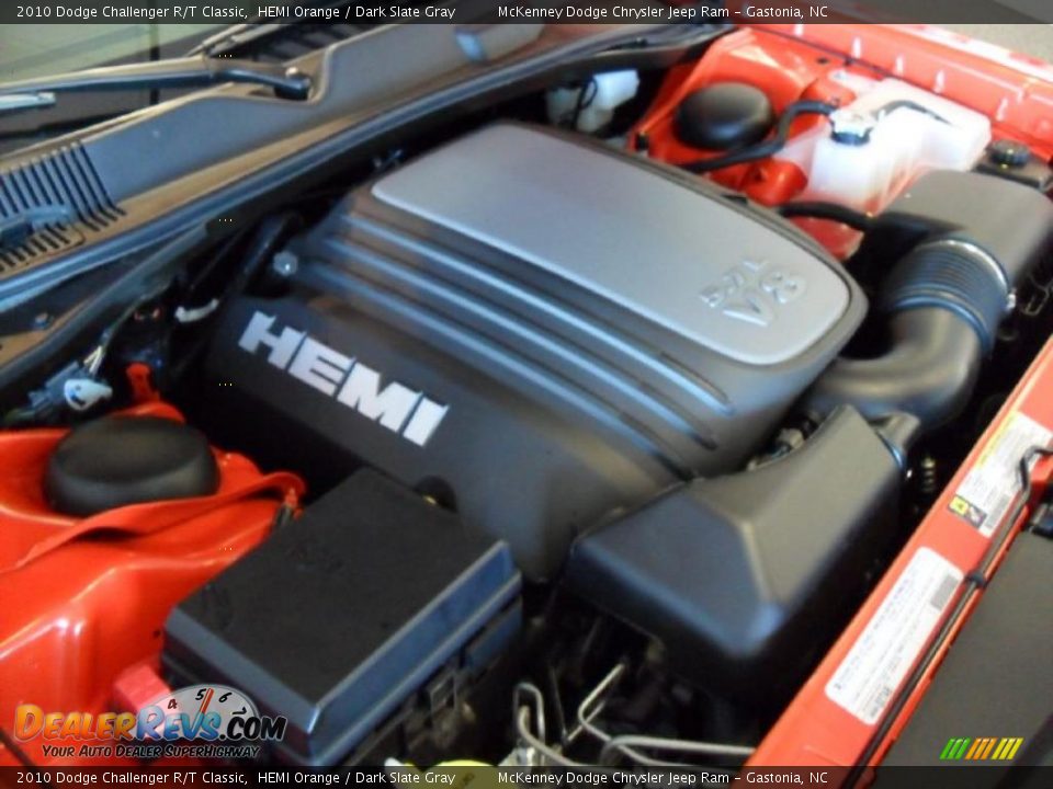 2010 Dodge Challenger R/T Classic 5.7 Liter HEMI OHV 16-Valve MDS VVT V8 Engine Photo #22