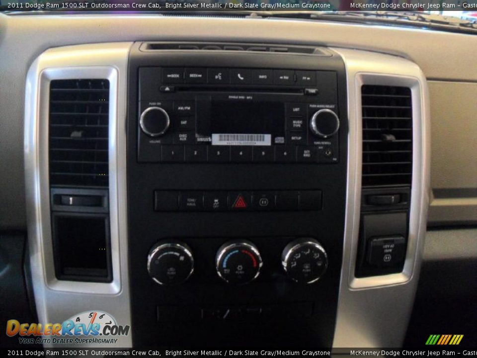 2011 Dodge Ram 1500 SLT Outdoorsman Crew Cab Bright Silver Metallic / Dark Slate Gray/Medium Graystone Photo #14