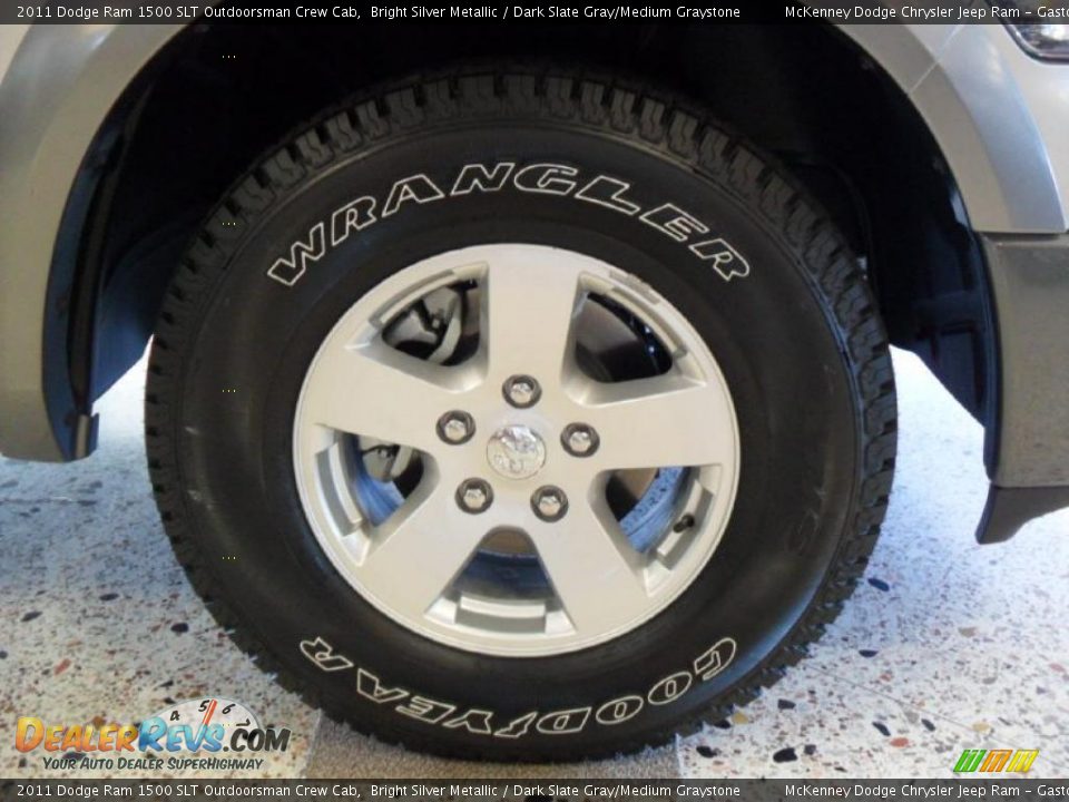 2011 Dodge Ram 1500 SLT Outdoorsman Crew Cab Wheel Photo #24