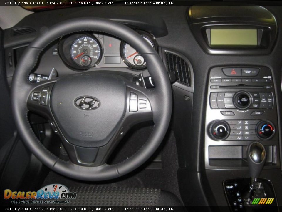 Dashboard of 2011 Hyundai Genesis Coupe 2.0T Photo #25