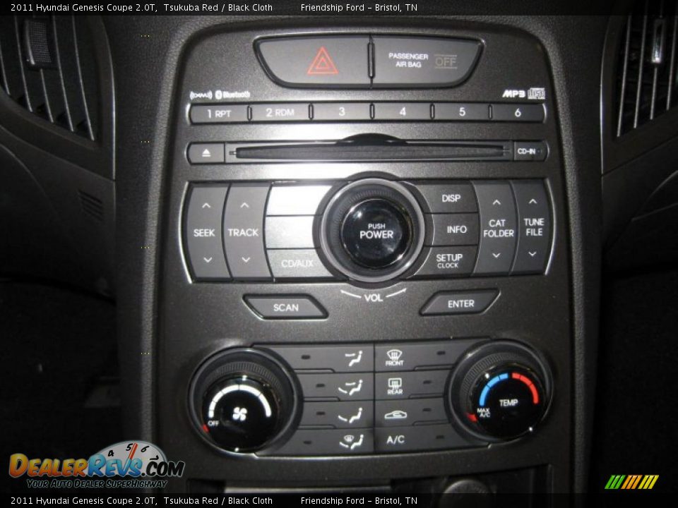 Controls of 2011 Hyundai Genesis Coupe 2.0T Photo #26
