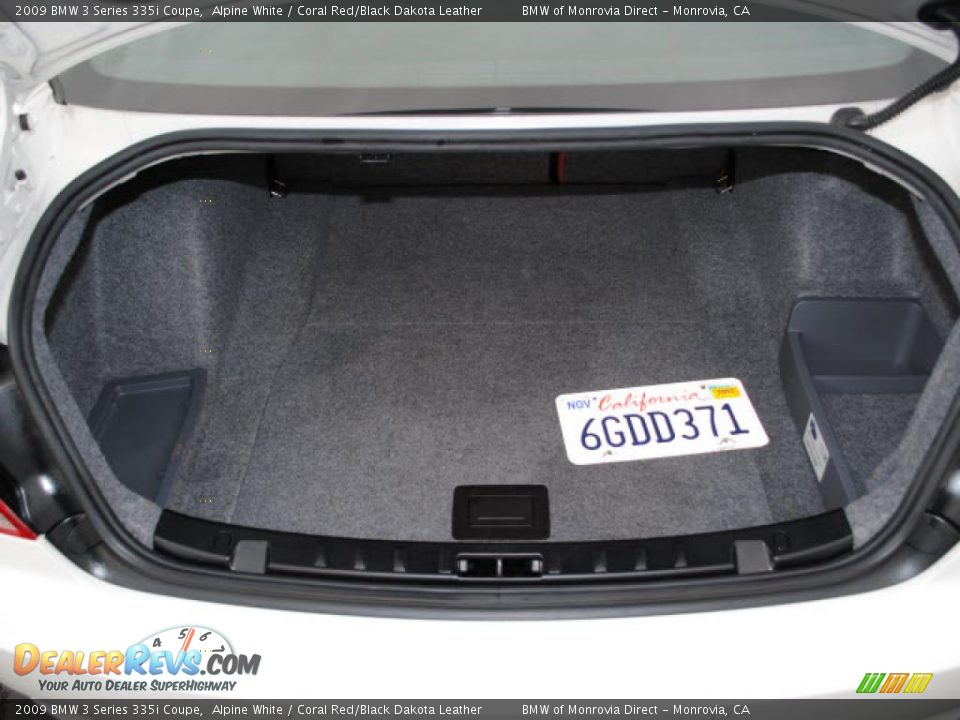 2009 BMW 3 Series 335i Coupe Trunk Photo #11