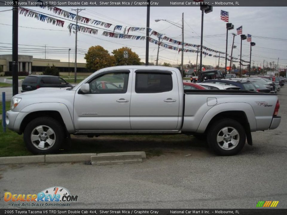 Silver Streak Mica 2005 Toyota Tacoma V6 TRD Sport Double Cab 4x4 Photo #2