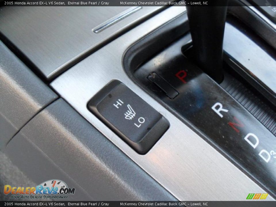2005 Honda Accord EX-L V6 Sedan Eternal Blue Pearl / Gray Photo #11