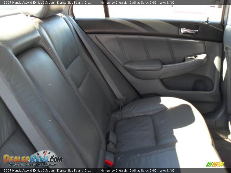 2005 Honda Accord EX-L V6 Sedan Eternal Blue Pearl / Gray Photo #19