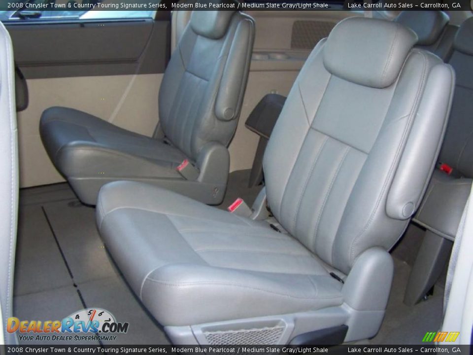 Medium Slate Gray Light Shale Interior 2008 Chrysler Town