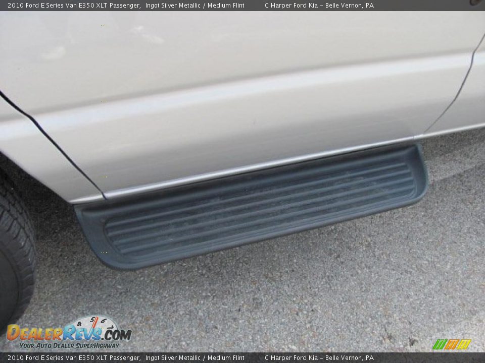 2010 Ford E Series Van E350 XLT Passenger Ingot Silver Metallic / Medium Flint Photo #9