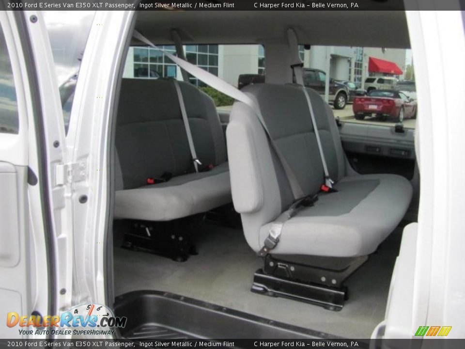 Medium Flint Interior - 2010 Ford E Series Van E350 XLT Passenger Photo #12