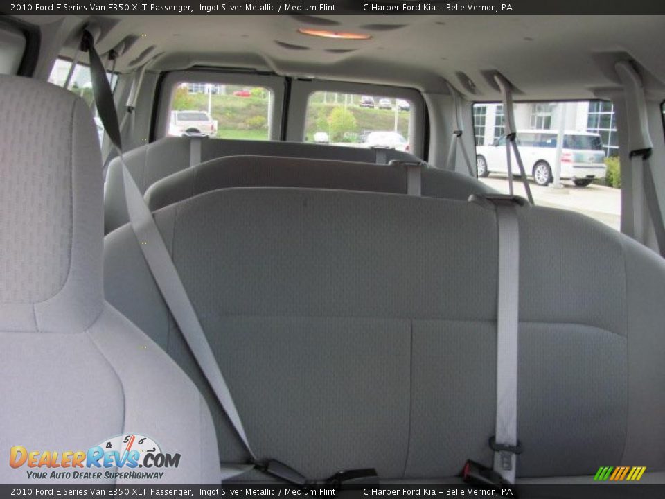 Medium Flint Interior - 2010 Ford E Series Van E350 XLT Passenger Photo #14