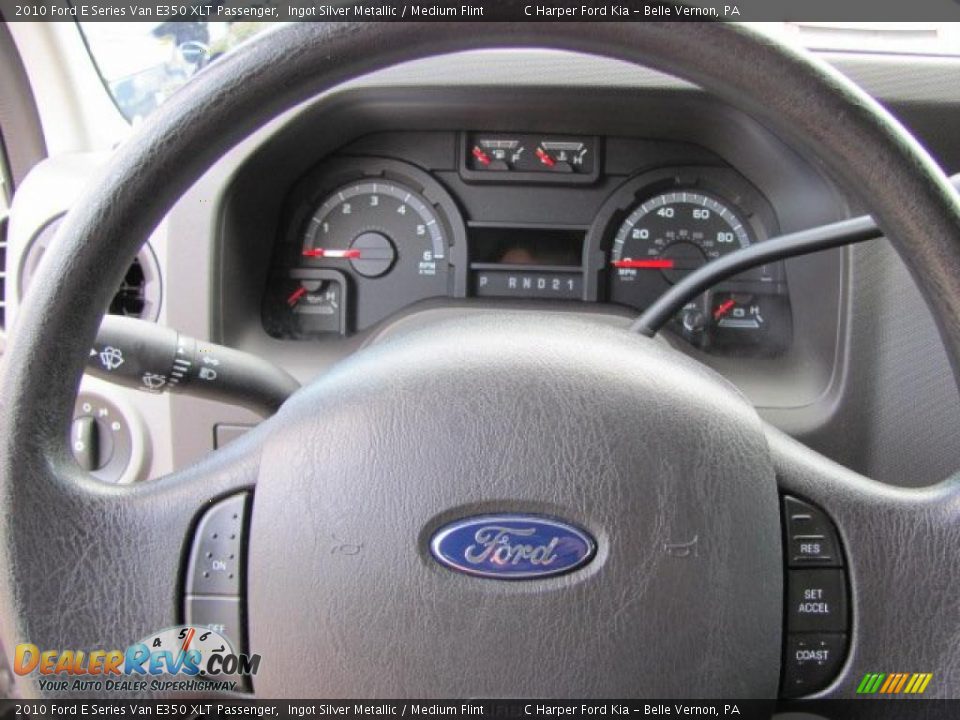 2010 Ford E Series Van E350 XLT Passenger Steering Wheel Photo #19