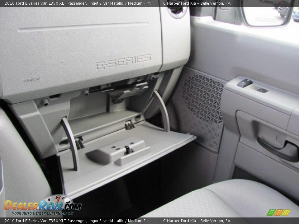 Medium Flint Interior - 2010 Ford E Series Van E350 XLT Passenger Photo #21