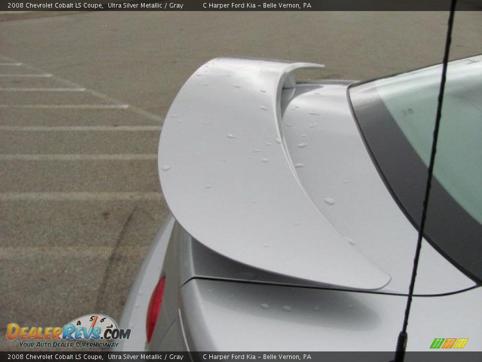 2008 Chevrolet Cobalt LS Coupe Ultra Silver Metallic / Gray Photo #4