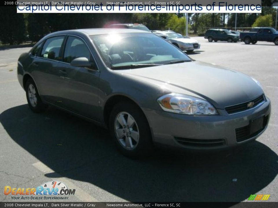 2008 Chevrolet Impala LT Dark Silver Metallic / Gray Photo #1