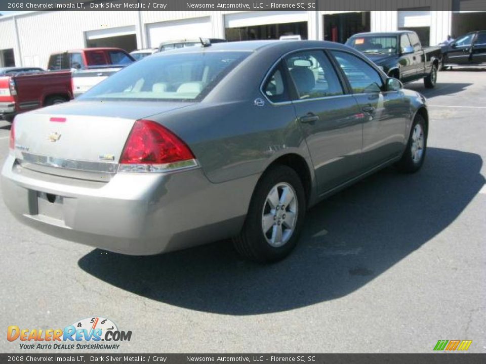 2008 Chevrolet Impala LT Dark Silver Metallic / Gray Photo #2