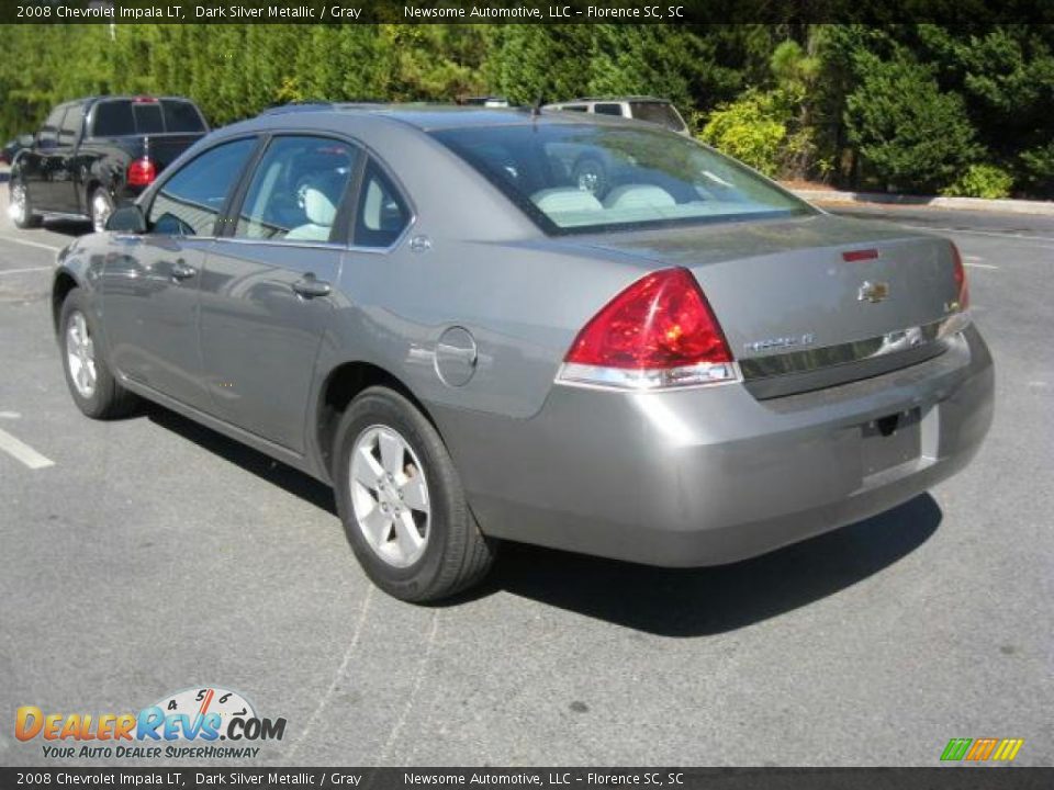 2008 Chevrolet Impala LT Dark Silver Metallic / Gray Photo #3