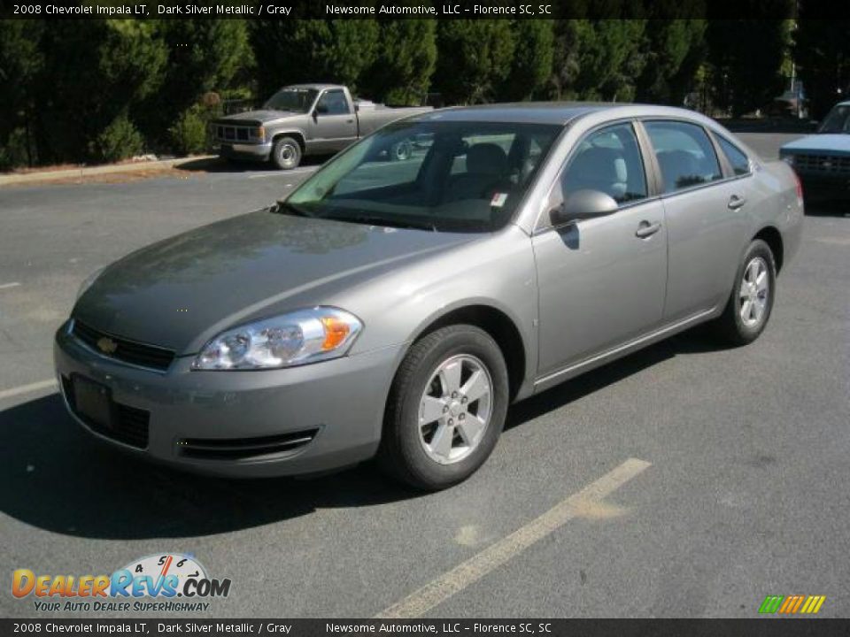 2008 Chevrolet Impala LT Dark Silver Metallic / Gray Photo #4