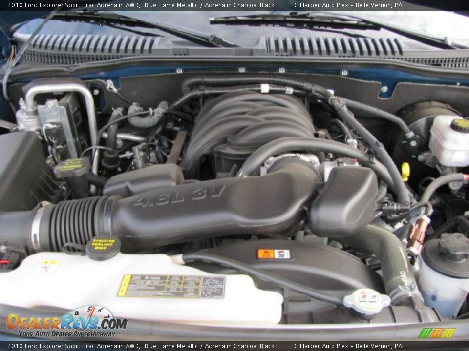 2010 Ford Explorer Sport Trac Adrenalin AWD 4.6 Liter SOHC 24-Valve V8 Engine Photo #12