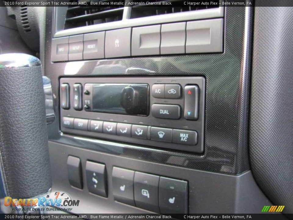 Controls of 2010 Ford Explorer Sport Trac Adrenalin AWD Photo #19
