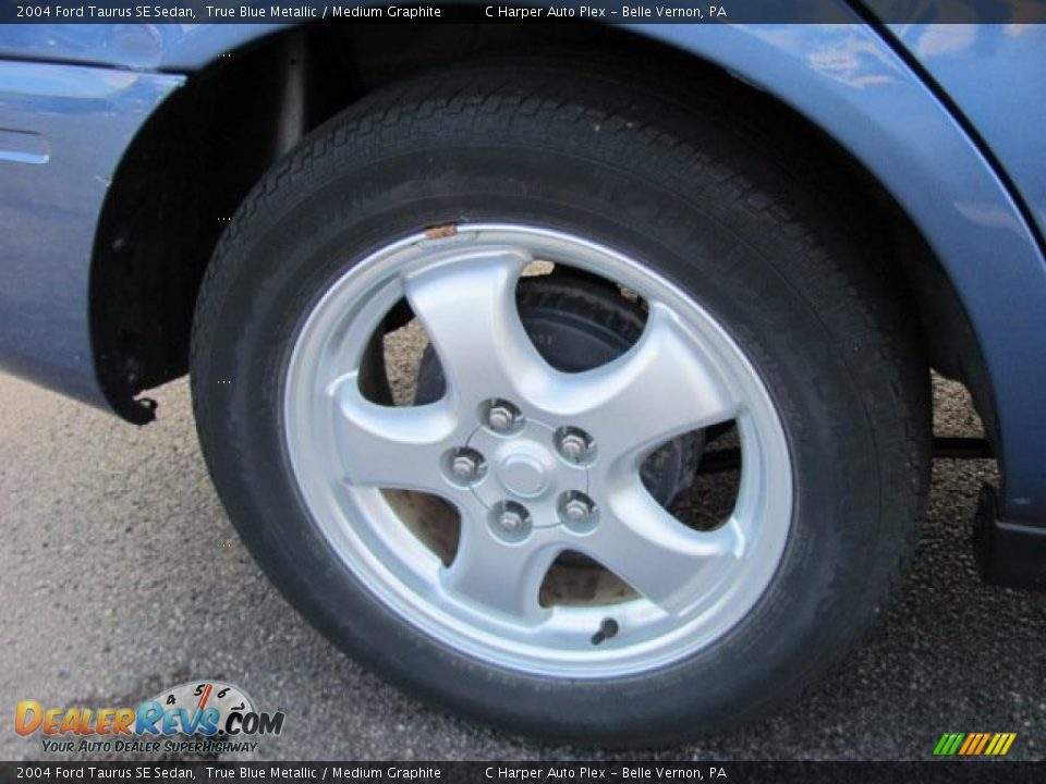 2004 Ford Taurus SE Sedan True Blue Metallic / Medium Graphite Photo #3