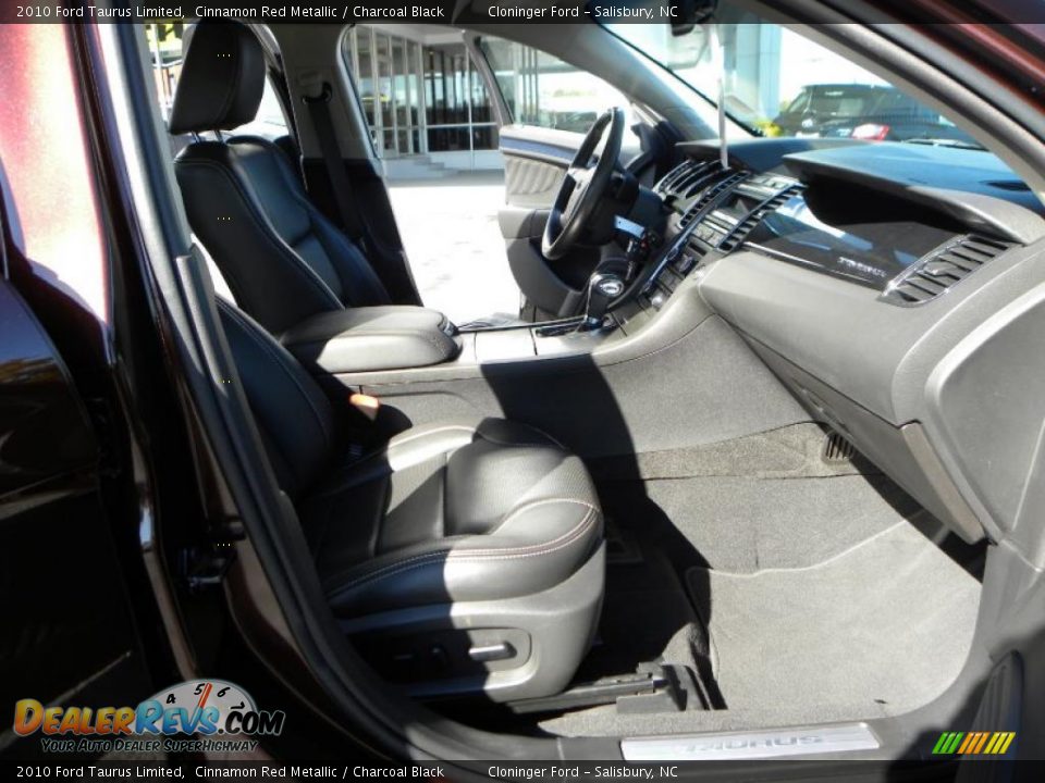 Charcoal Black Interior - 2010 Ford Taurus Limited Photo #11