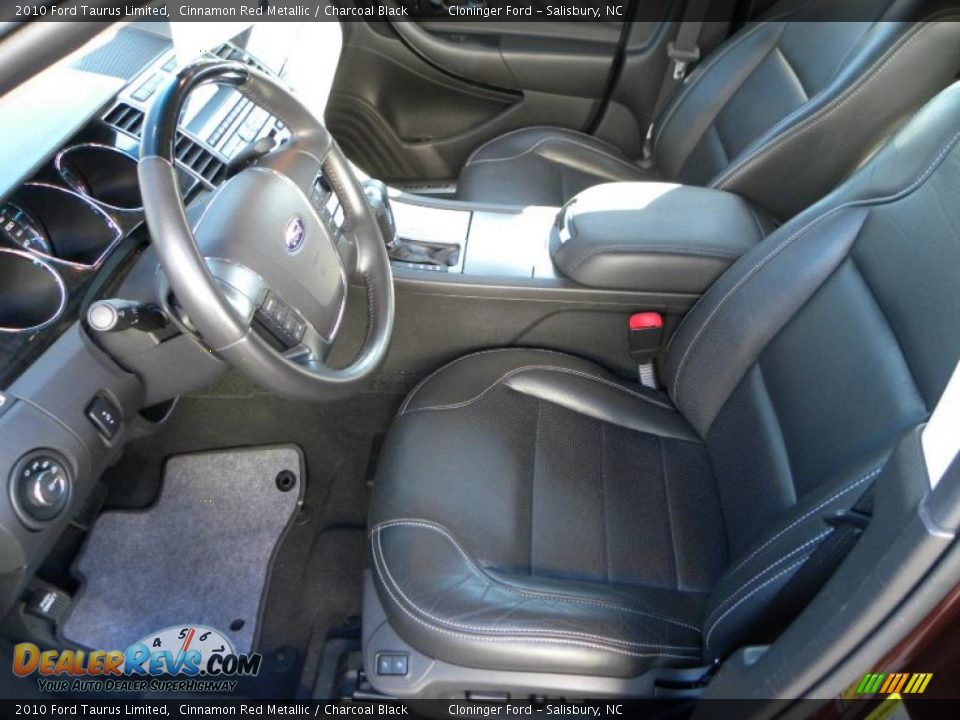 Charcoal Black Interior - 2010 Ford Taurus Limited Photo #15