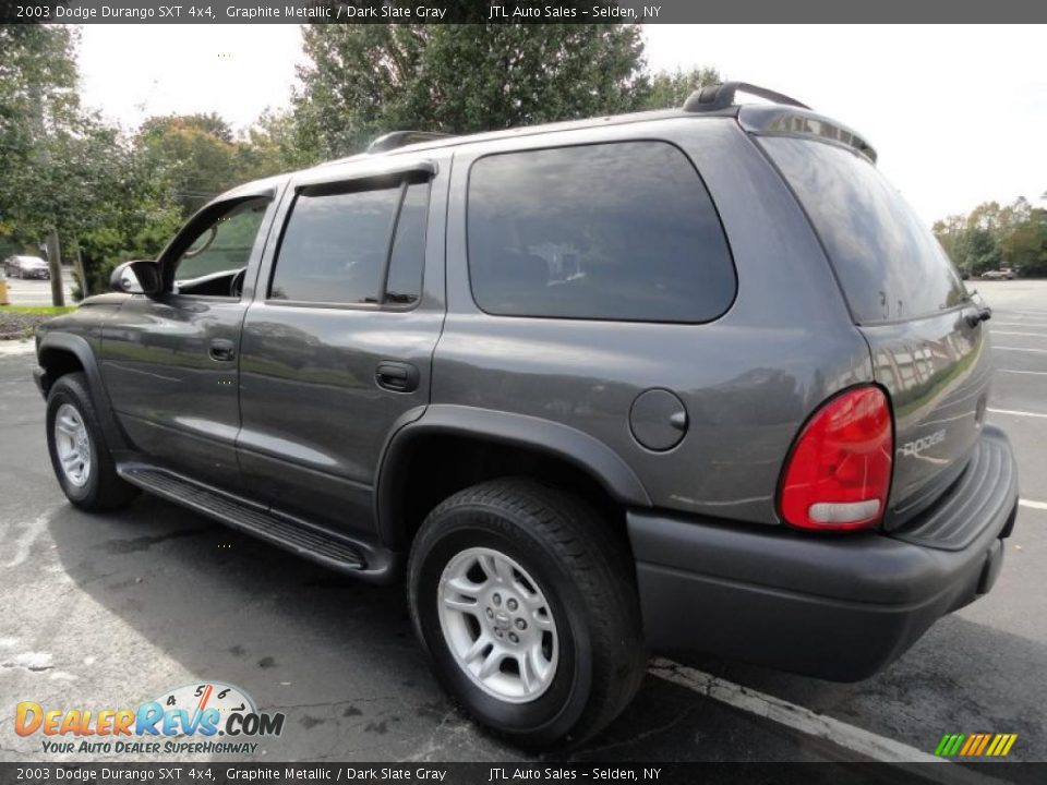 2003 Dodge Durango SXT 4x4 Graphite Metallic / Dark Slate Gray Photo #4