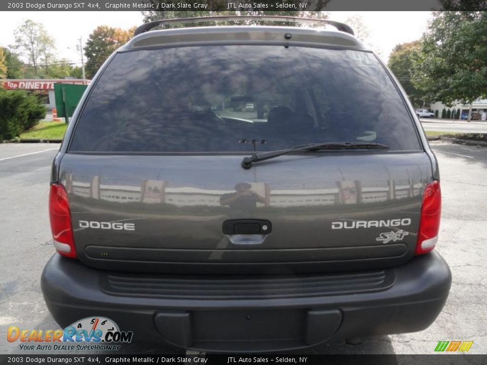 2003 Dodge Durango SXT 4x4 Graphite Metallic / Dark Slate Gray Photo #5